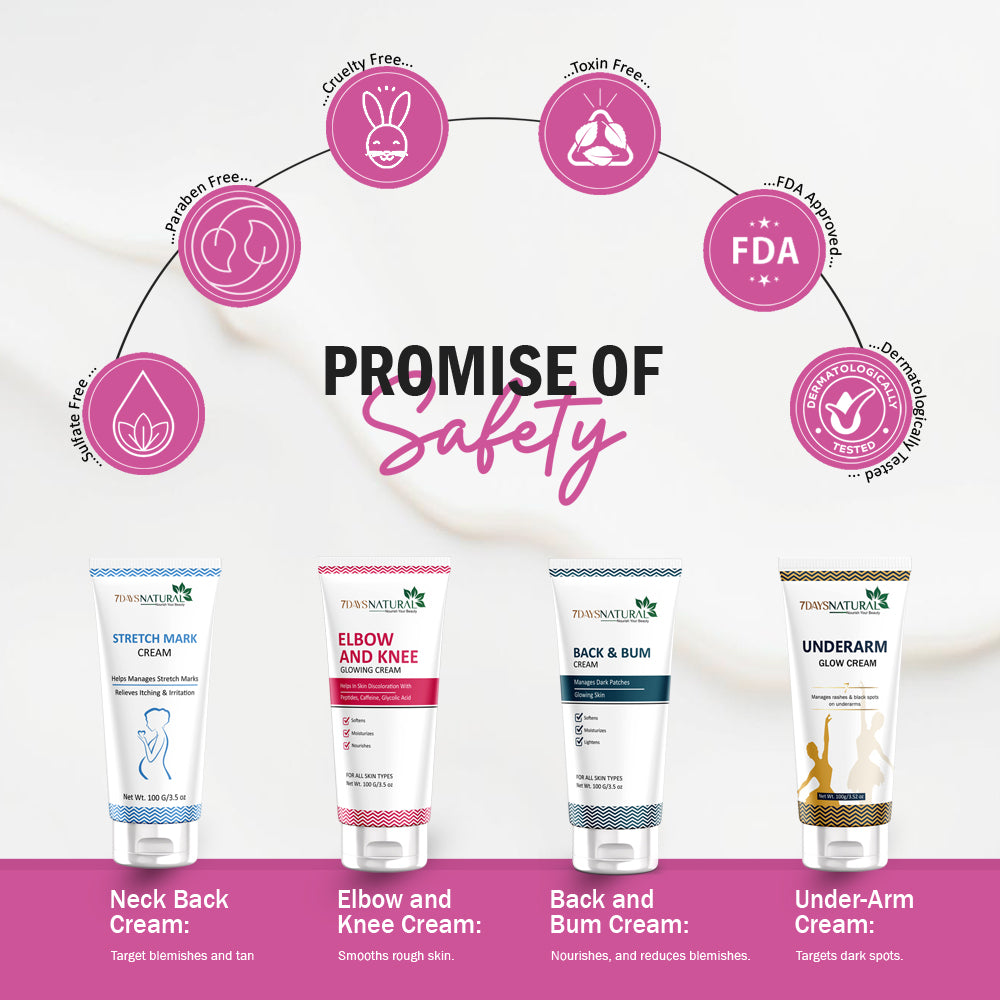 Hip Up Cream for Smooth & Firm Looking Skin | 7DaysNatural