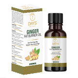 7 Days Natural Ginger Fat Burner Oil | Ginger Essential Oil For Weight Loss