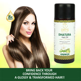 7 Days Dhatura Hair oil for hair fall , dandruff control & new hair growth Hair Oil (100 ml)