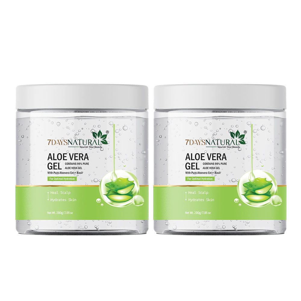 Ayurvedic Aloe Vera Gel with Vitamin E 200g | 7DaysNatural