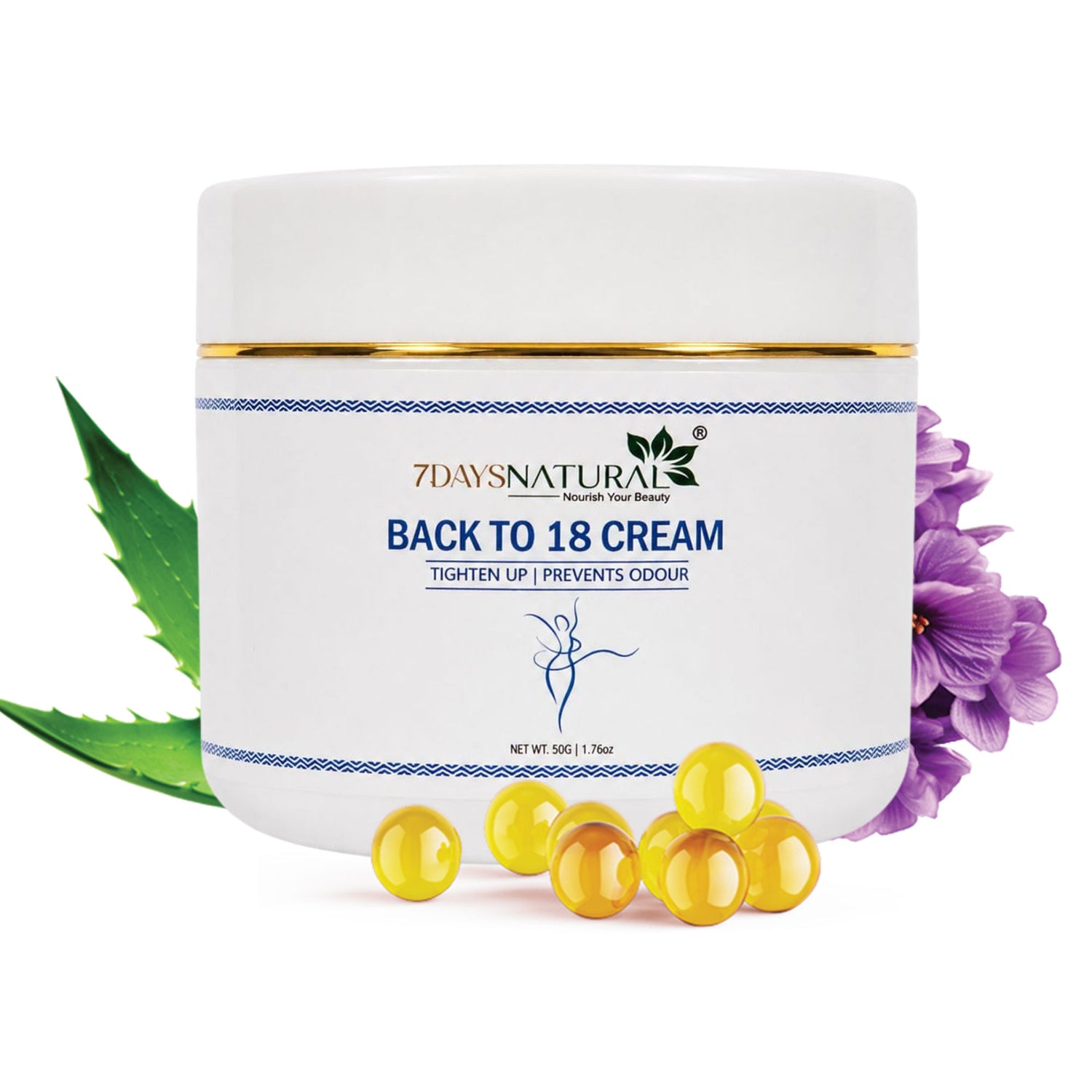 Back to 18 Cream | Firm & Smooth Skin | 7DaysNatural