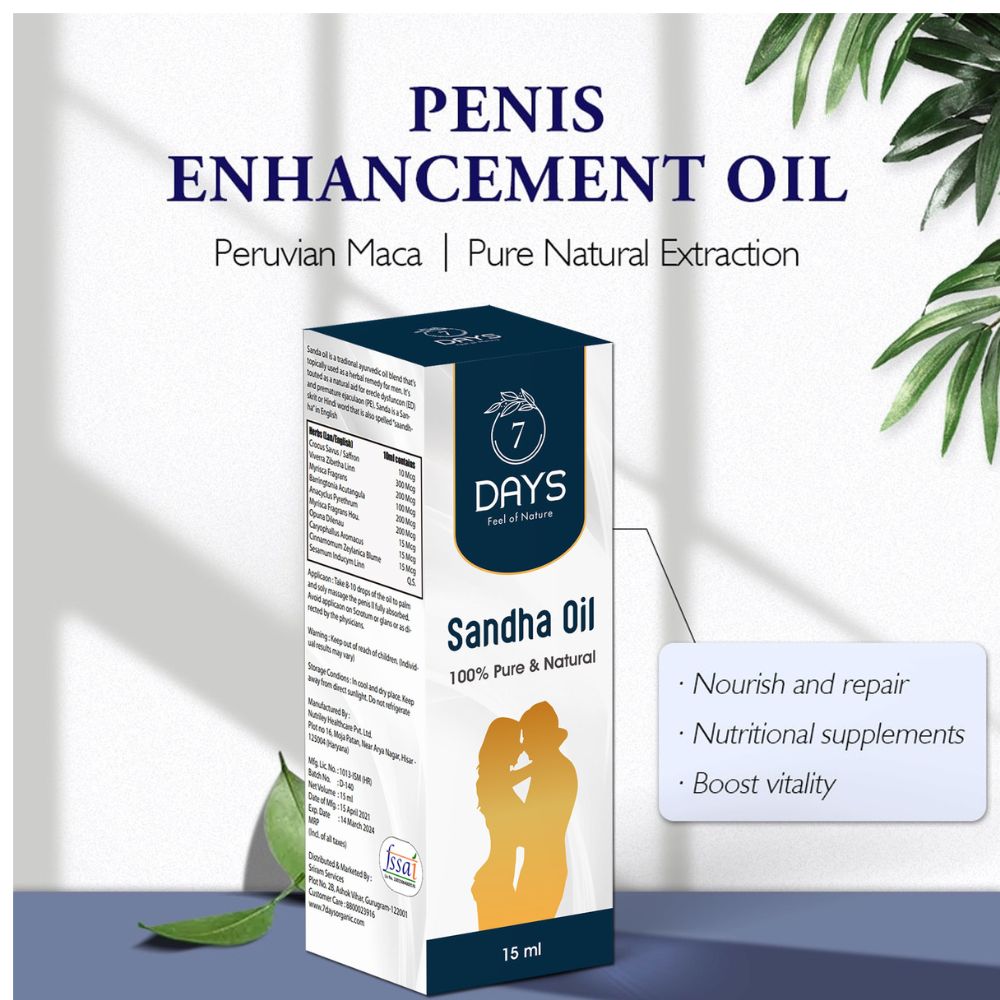 7 Days Sanda Massage Oil