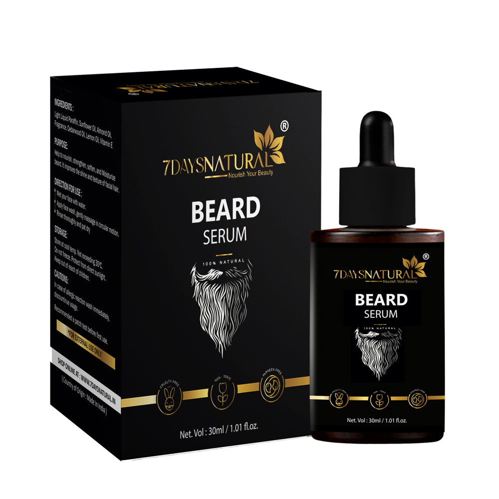 Beard Growth Oil Online at Best Price | 7Days Natural