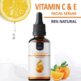 7 Days Vitamin C Serum With Hyaluronic Acid, Face Pigmentation And Oily Skin, Fairness Brightening (30 ml)