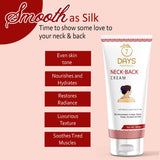 Neck Back Cream | For Even toned and Smooth Nape, Brightens and Lightens Neck , 7Days Natural