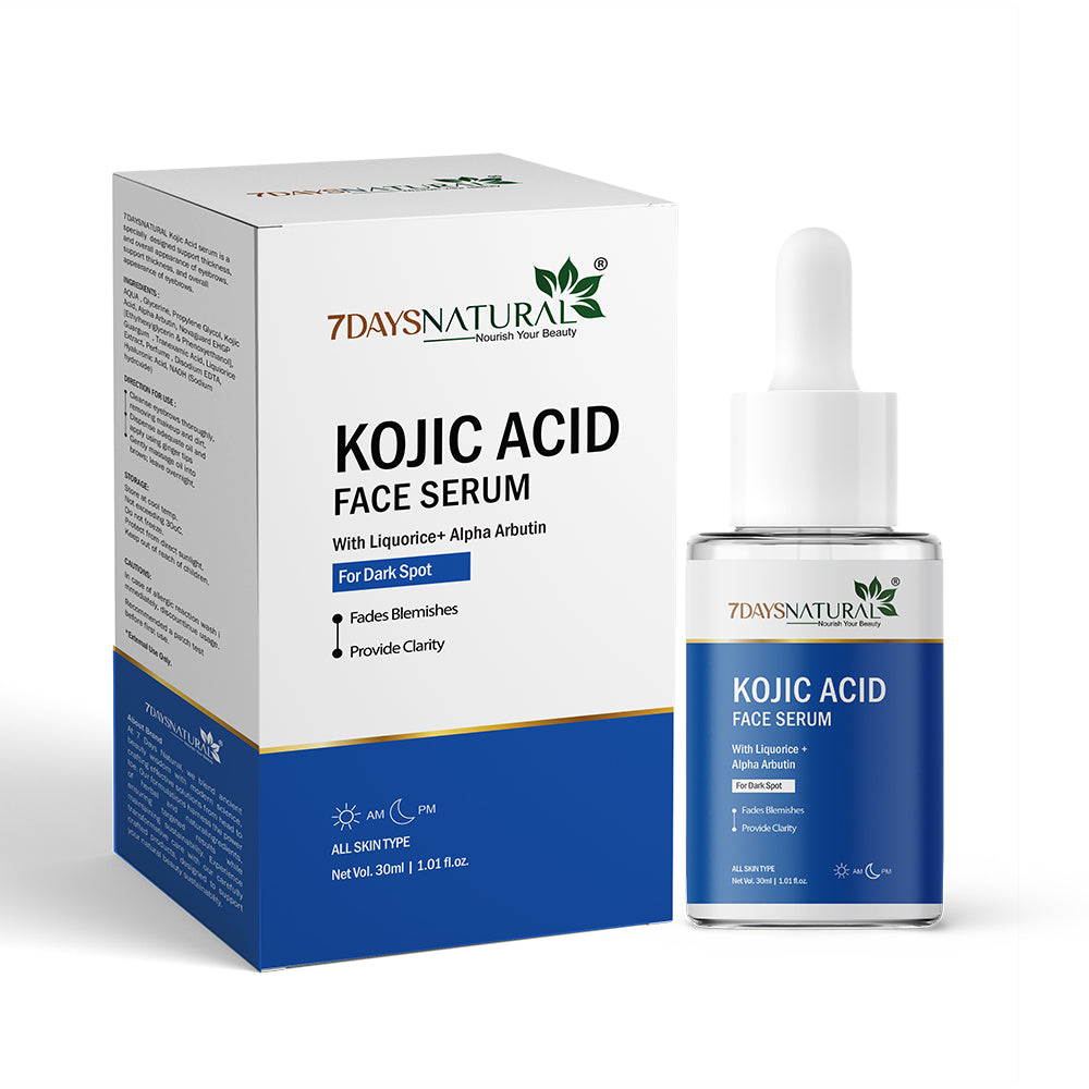 Kojic Acid Face Serum for Dark Spots | 7DaysNatural