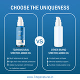 Stretch Marks Scar removal oil | Skincare Oil suitable for Stretch Marks | Scar Removal | Uneven Skin Tone |  7days Natural