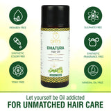 7 Days Dhatura Hair oil for hair fall , dandruff control & new hair growth Hair Oil (100 ml)