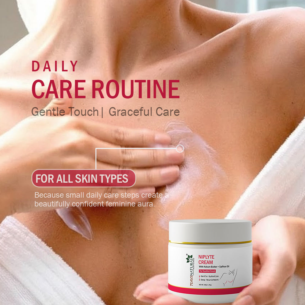 7Days Natural NipLyte Cream – 50gm brighten and lighten the nipple area