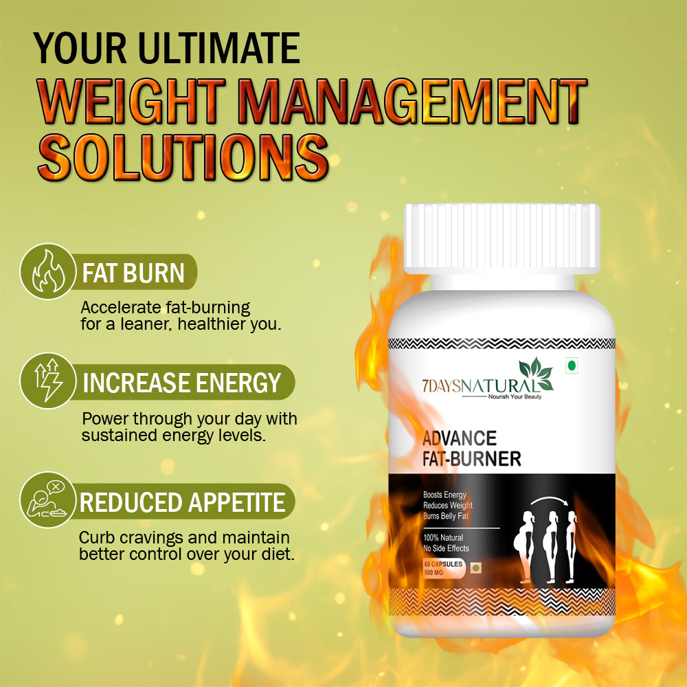 7Days Natural Slimming Combo – Slim-Trim Oil (100ml) + Advanced Fat-Burner Capsule -Combo