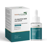 7DAYSNATURAL 2% Salicylic Acid Serum for Acne, Blackheads & Open Pores – Oily Skin Exfoliator 30ml