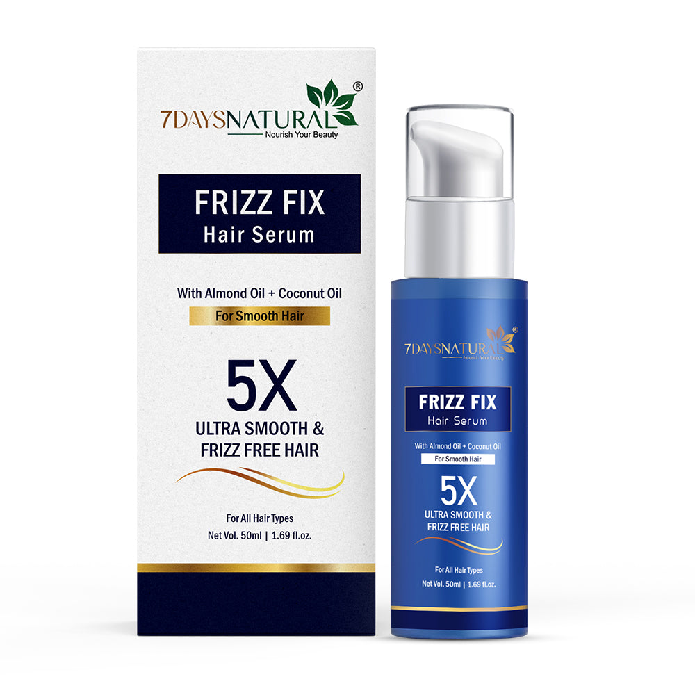 Frizz Control Hair Serum for Smooth & Shiny Hair | 7DaysNatural