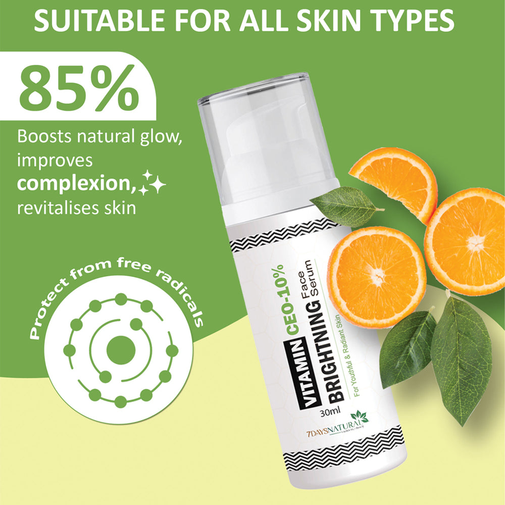 Vitamin CEO Brightening Face Serum - 7DaysNatural
