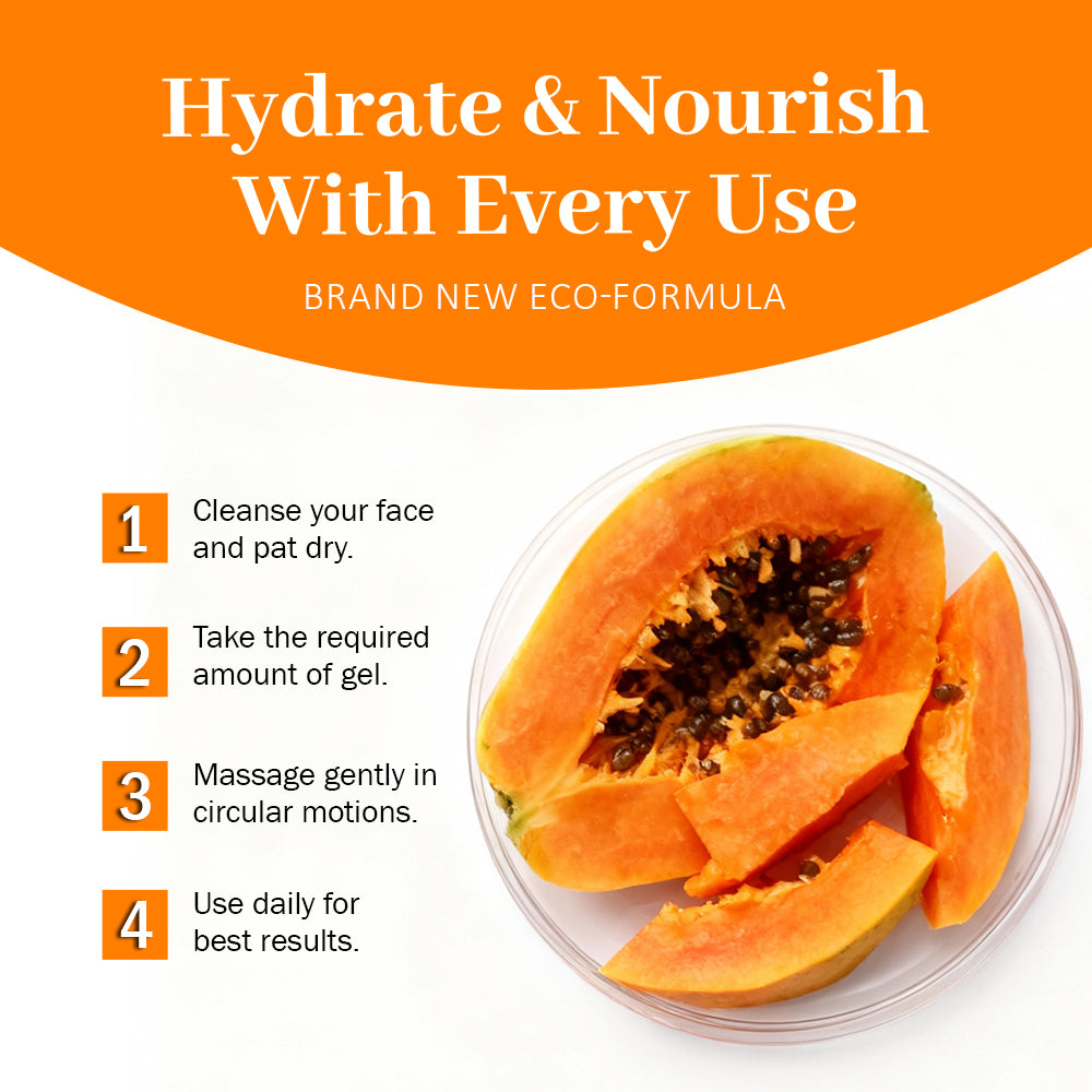 7Days Natural Premium Papaya Gel – For Glowing Skin, Reduce Pigmentation, Reduce Tanning (200 ml
