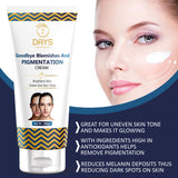 7 Days pigmentation Cream for Acne Scar Removal Pigmentation, Dark Spots & face Glowing (100 g)