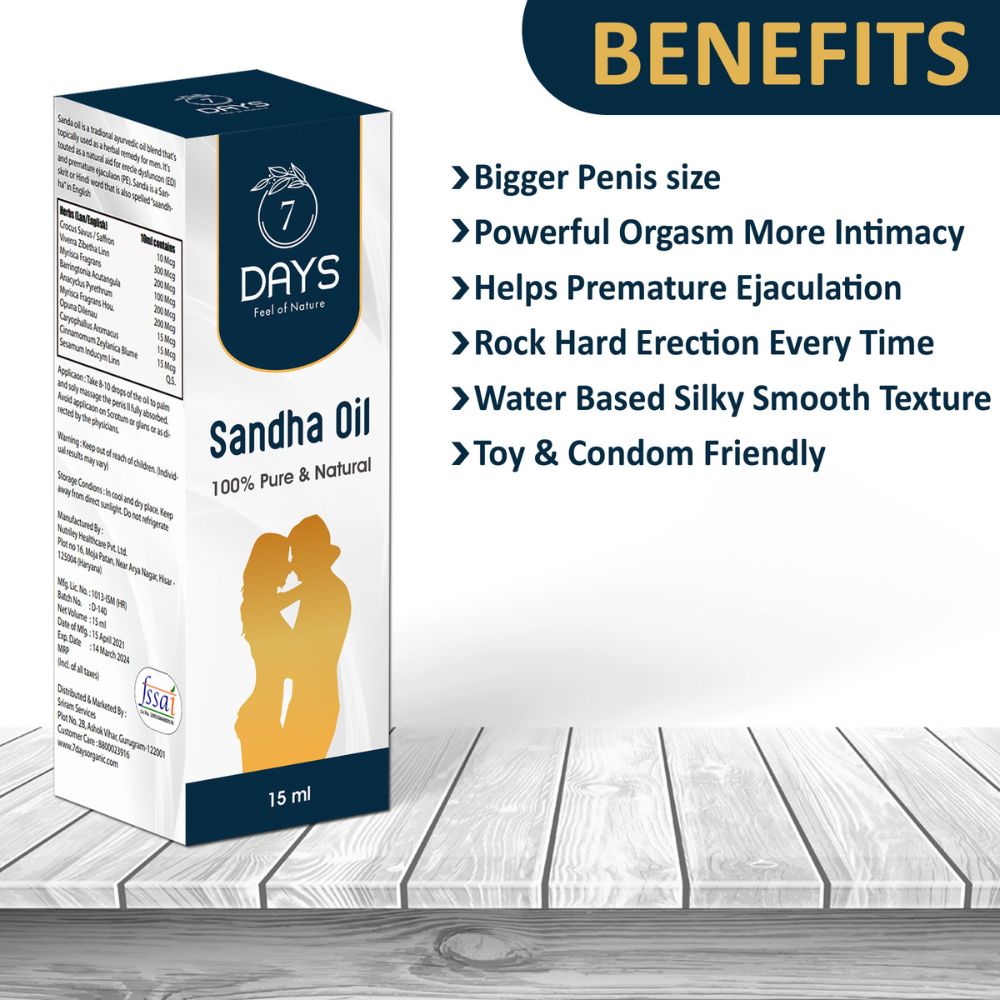 7 Days Sanda Massage Oil