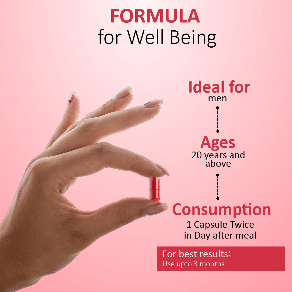 7Days Natural Size Grow Men Capsule – 60 Tablets Step into Confidence with Ayurvedic Power