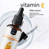 7 Days Vitamin C Serum With Hyaluronic Acid, Face Pigmentation And Oily Skin, Fairness Brightening (30 ml)