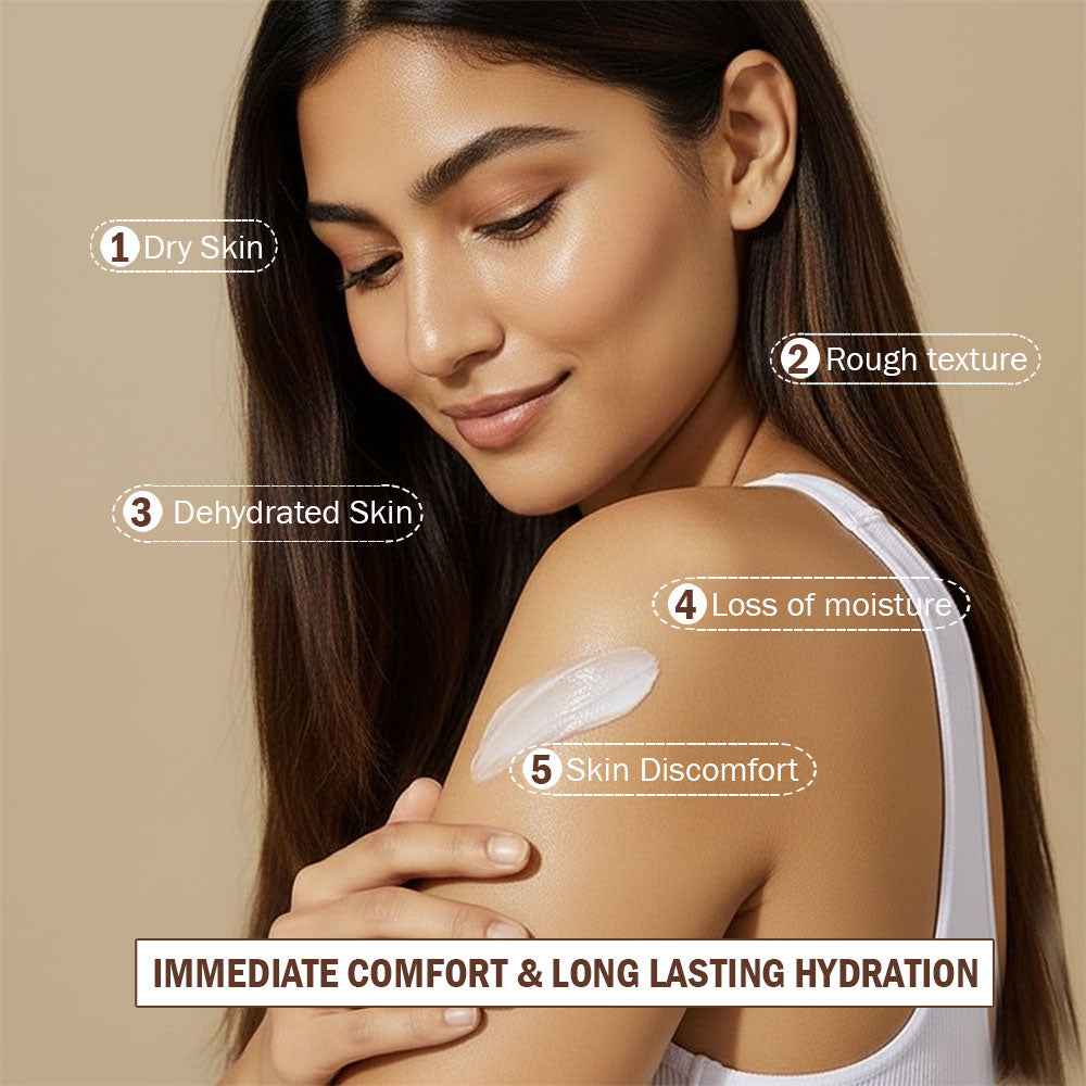 Moisturizing Body Lotion with Shea Butter & Silk | 7DaysNatural