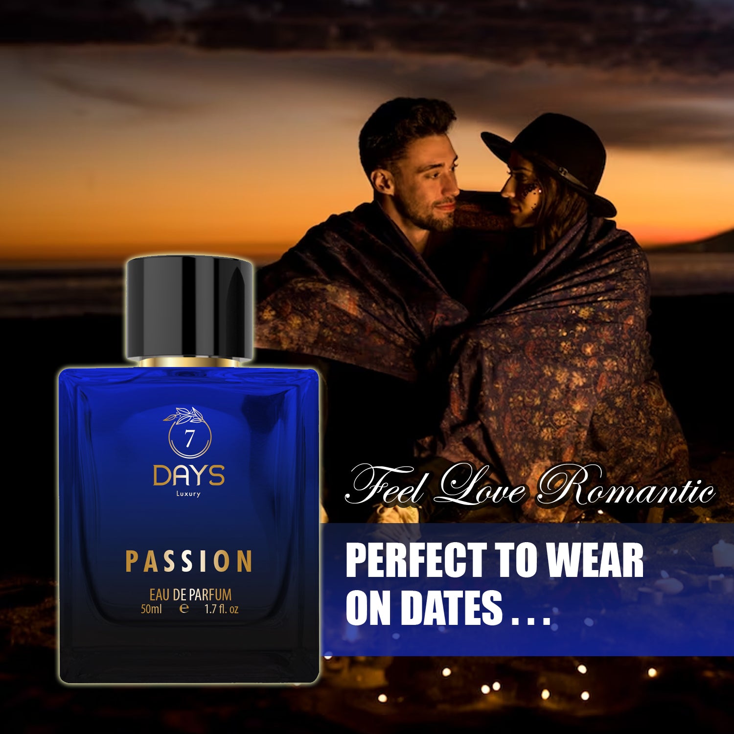 7 Days Natural Luxury Passion Perfume, Eau De Parfum