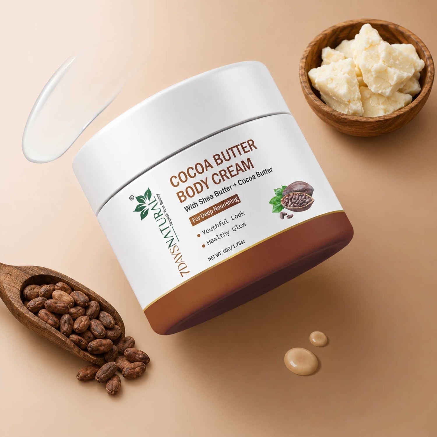 Cocoa Butter Cream for Soft & Healthy Skin | 7DaysNatura