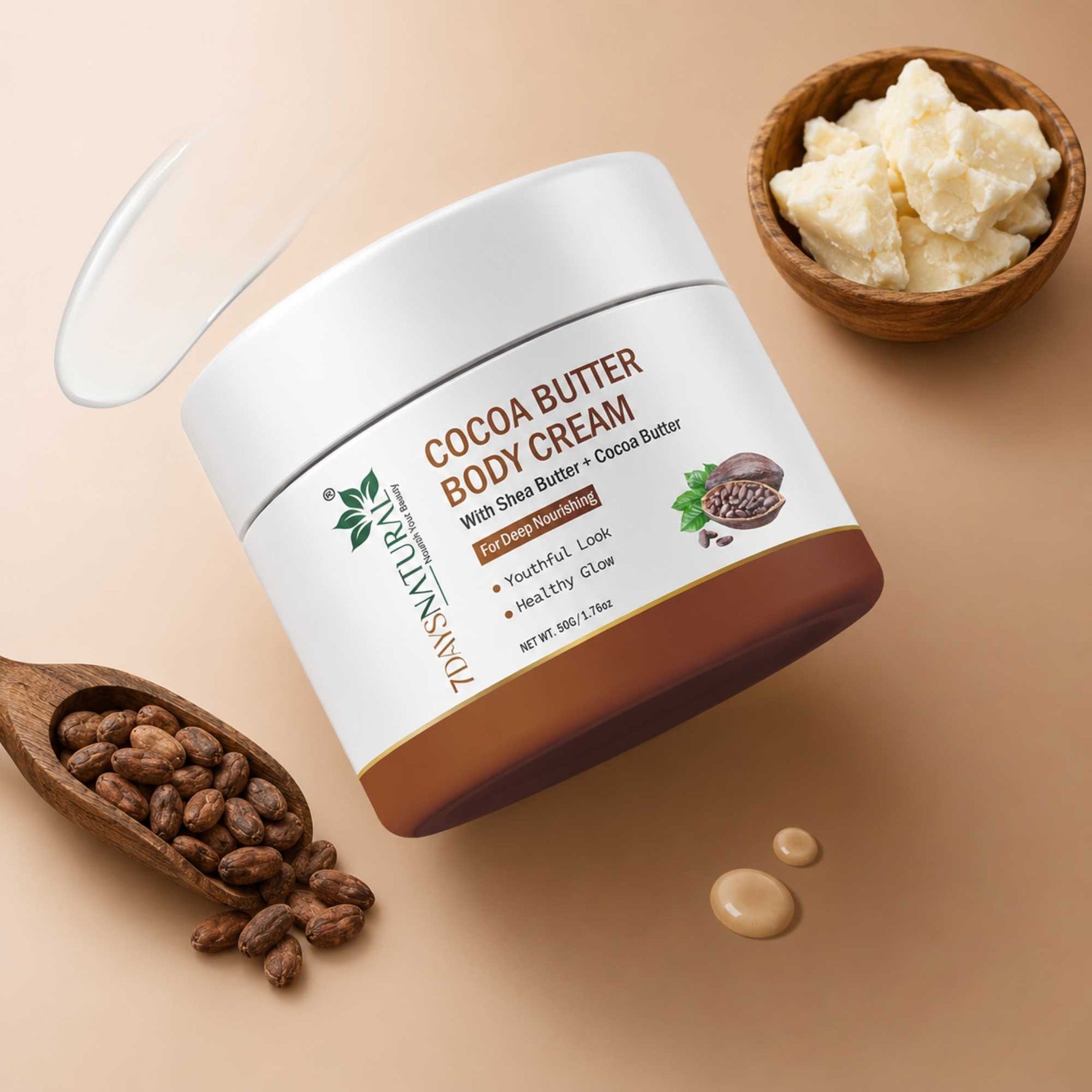 Cocoa Butter Cream for Soft & Healthy Skin | 7DaysNatura - 7DaysNatural