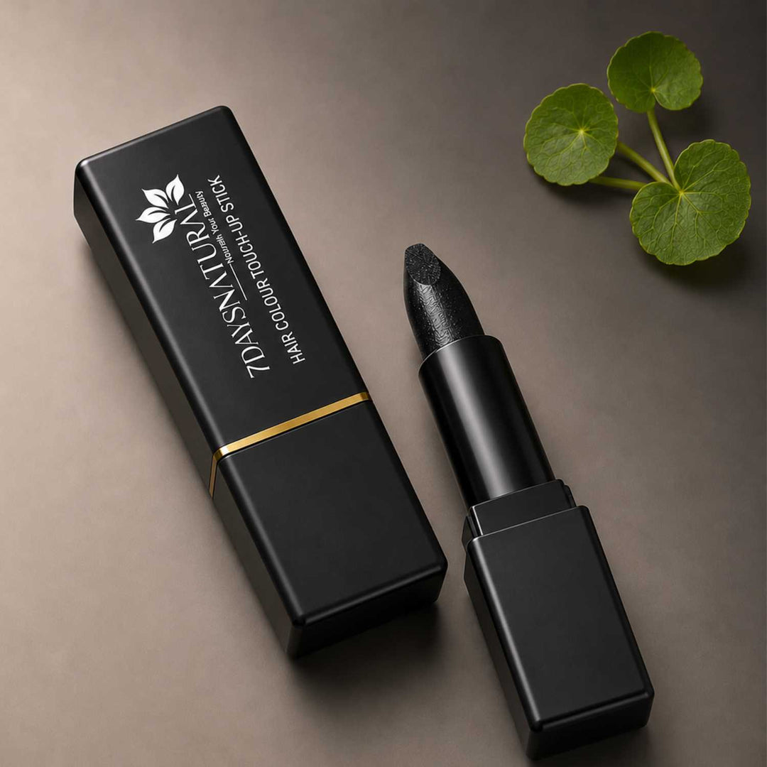Black Hair Colour Touch-Up Stick | Waterproof | 7DaysNatural - 7DaysNatural