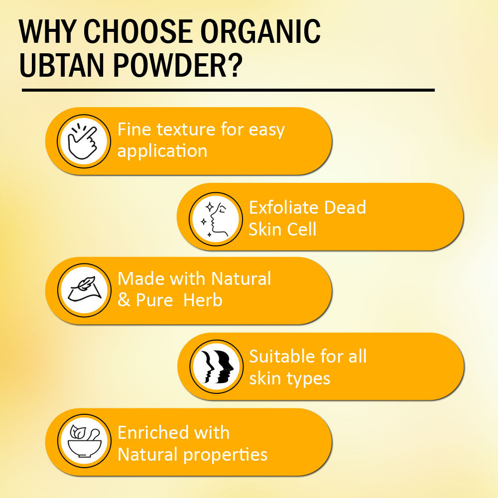 7Days Natural Ubtan Powder Premium Quality | For Face & Body 200g