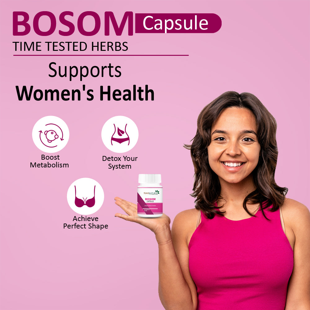 7Days Natural Women Feeling Capsule & Blast 36 Breast Capsule Pack of -2