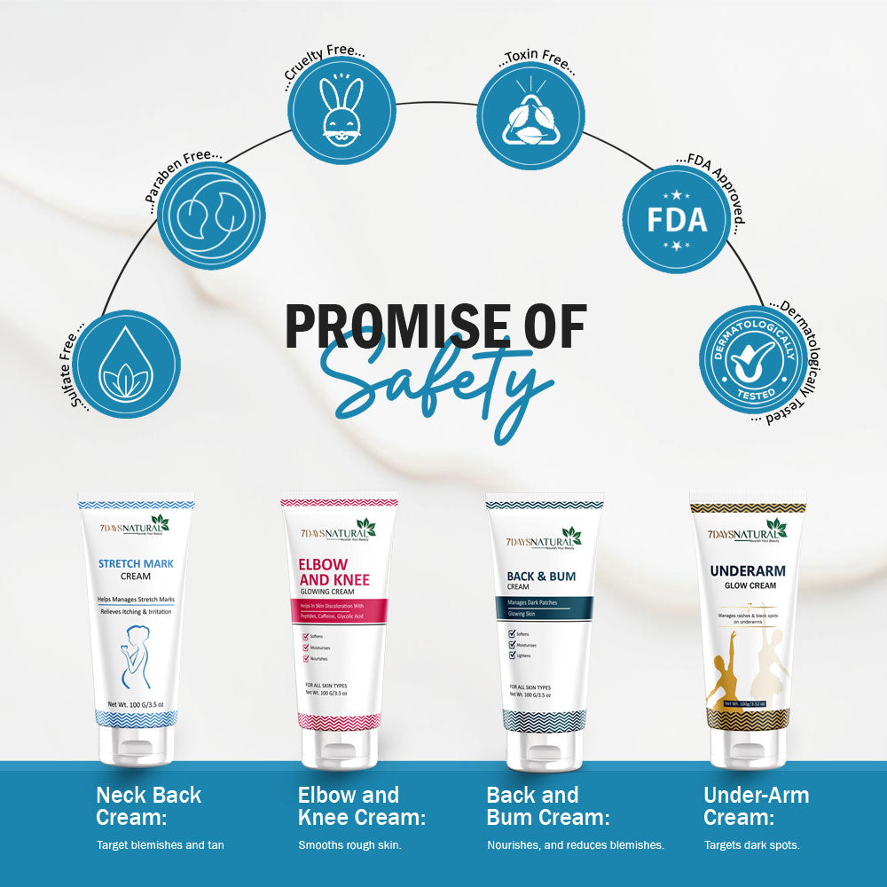 7 DAYS NATURAL Bye-Bye Chafing Cream For Skin - 50GM