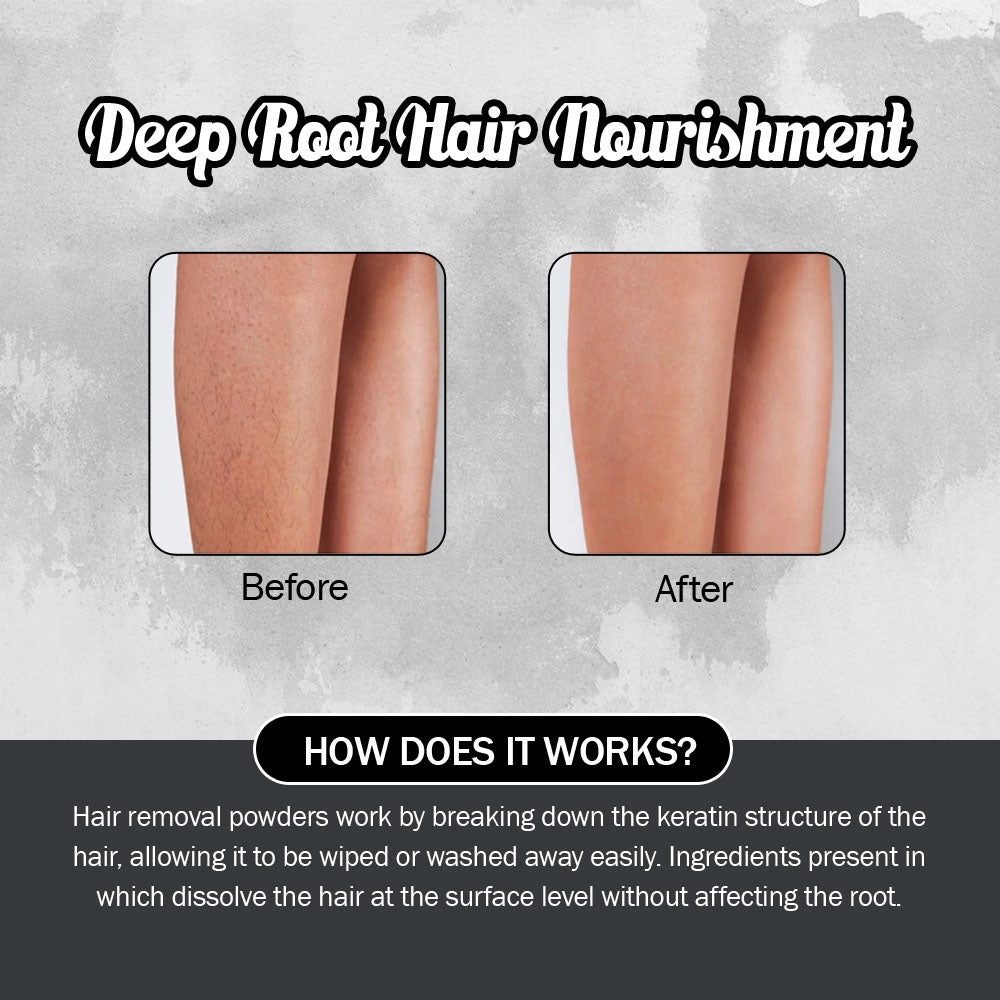 Painless Hair Removal Powder | 7Days Natural