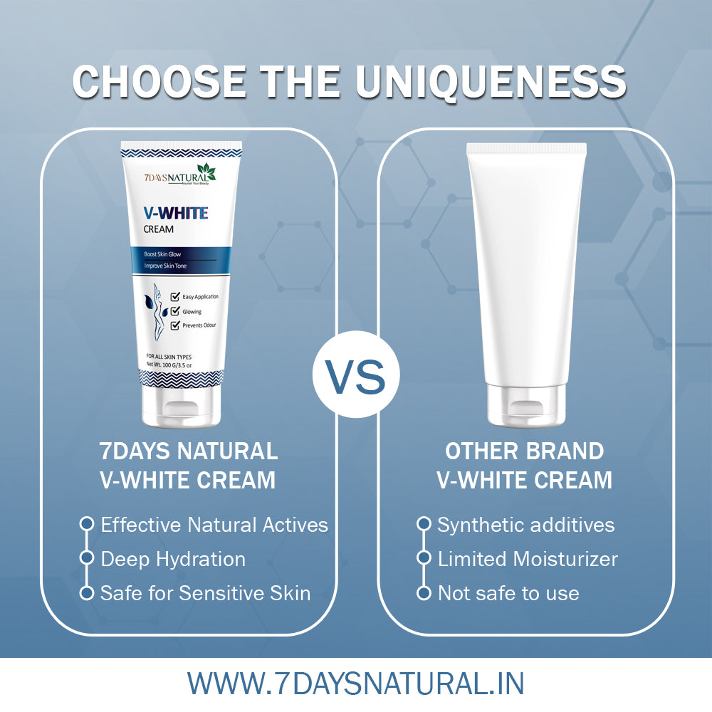 V.White Brightening Cream | White Intimate Lightening Cream | 7Days Natural