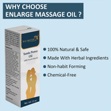 Ayurvedic Sanda Oil For Men 9 inch  enhance size