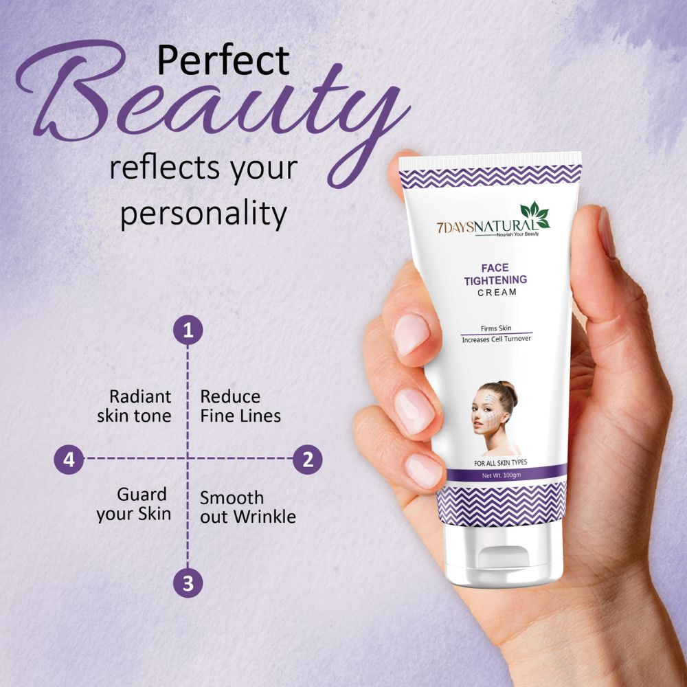Face Tightening Cream for Firm & Youthful Skin | 7Days Natural