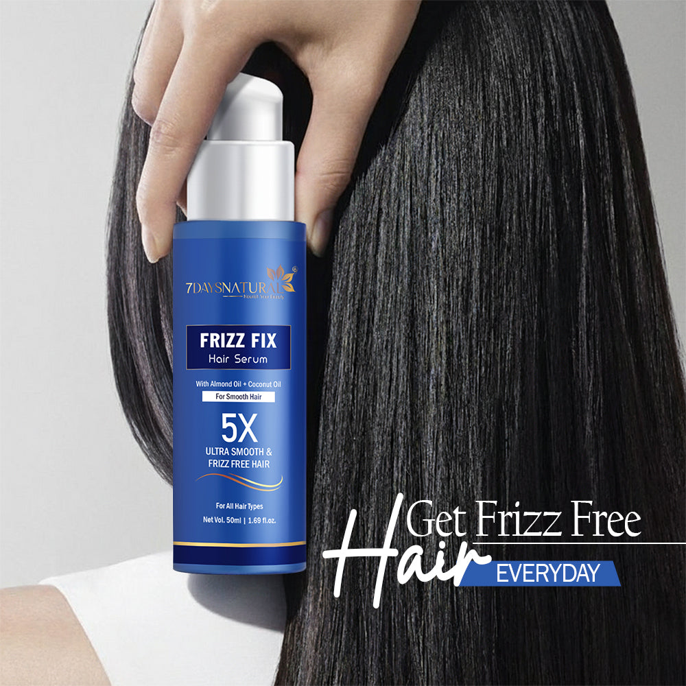 Frizz Control Hair Serum for Smooth & Shiny Hair | 7DaysNatural - 7DaysNatural