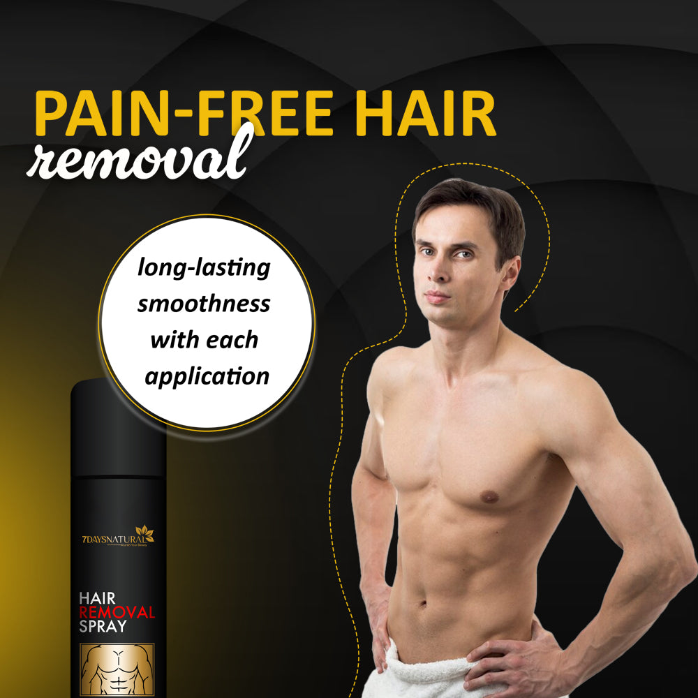 Hair removal spray Painless Body Hair Removal spray For Chest, Back, Legs & Under Arms