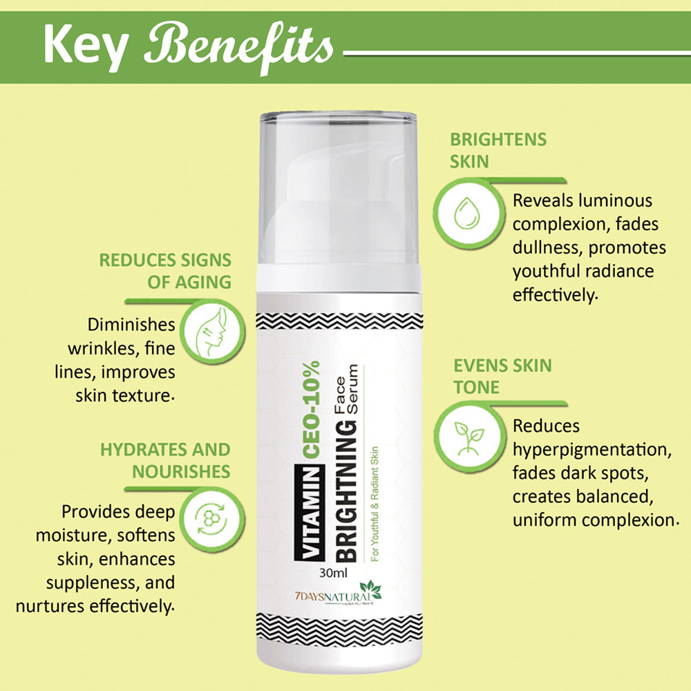 Vitamin CEO Brightening Face Serum - 7DaysNatural