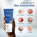 AHA BHA wart care cream