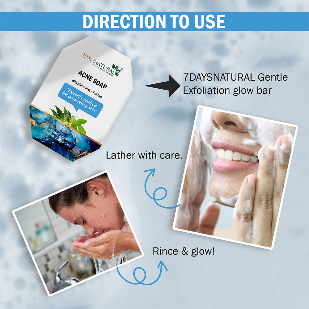 Acne Soap for Oily Skin with Tea Tree