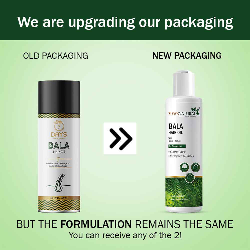 Bala hair oil for daily hair care