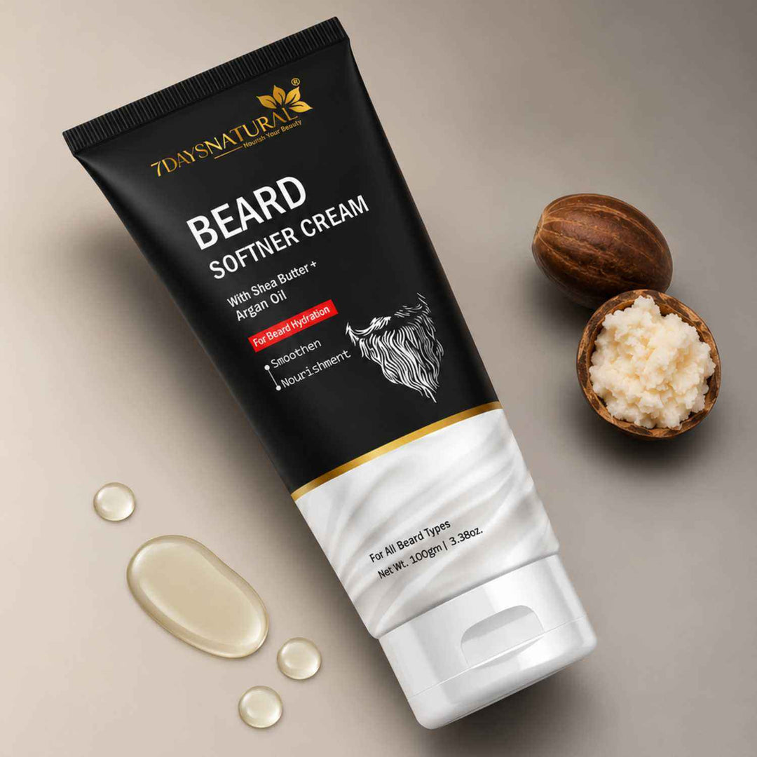 Beard Straightening & Softener Cream  for Men | 7DaysNatural