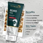 Beard care face wash