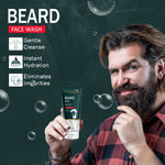 Beard face wash for clean skin