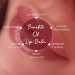 Berry Blush hydrating lip balm with SPF 30