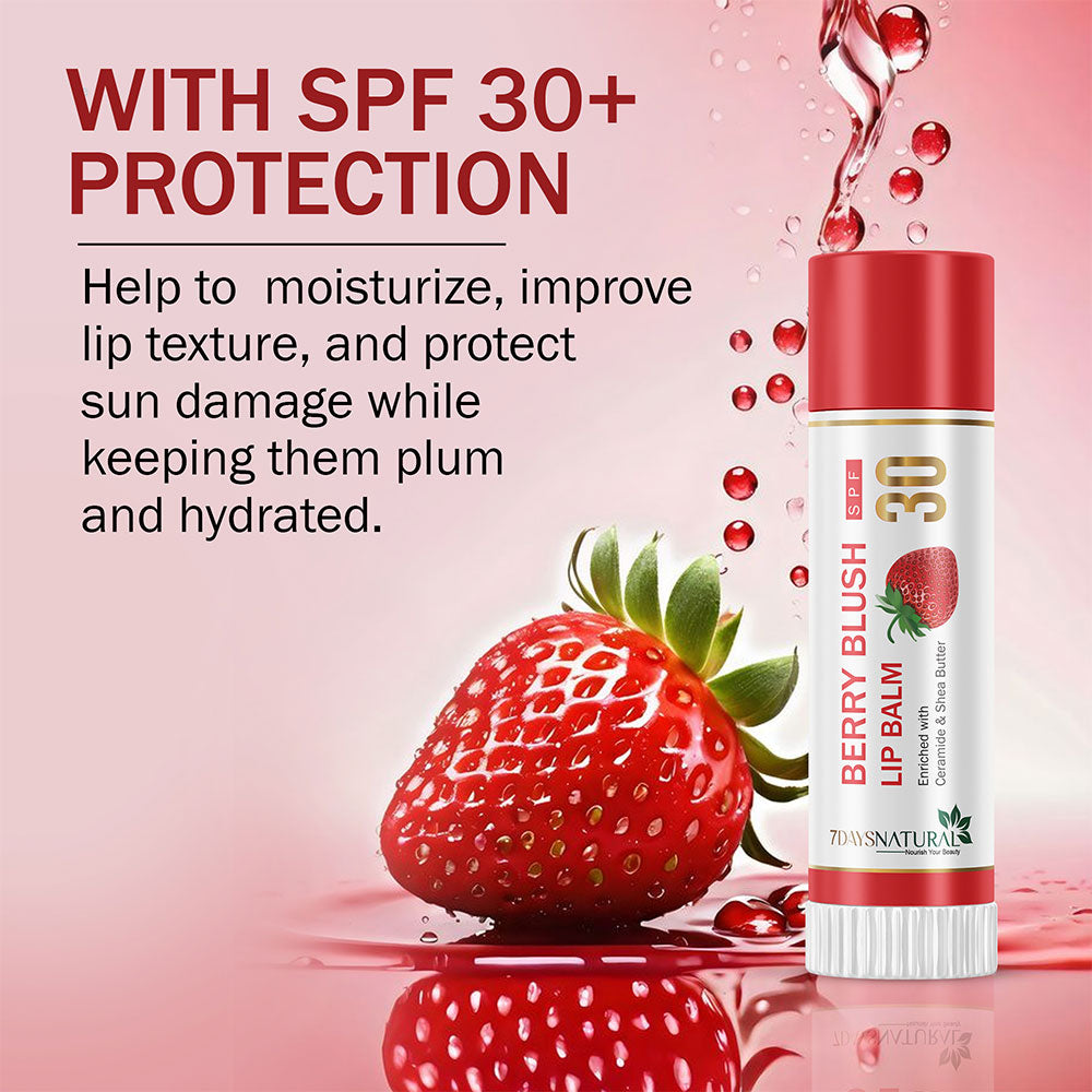 Berry Blush lip care balm for soft hydrated lips