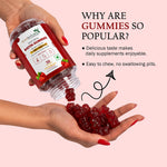 Biotin hair gummies for stronger and healthier hair