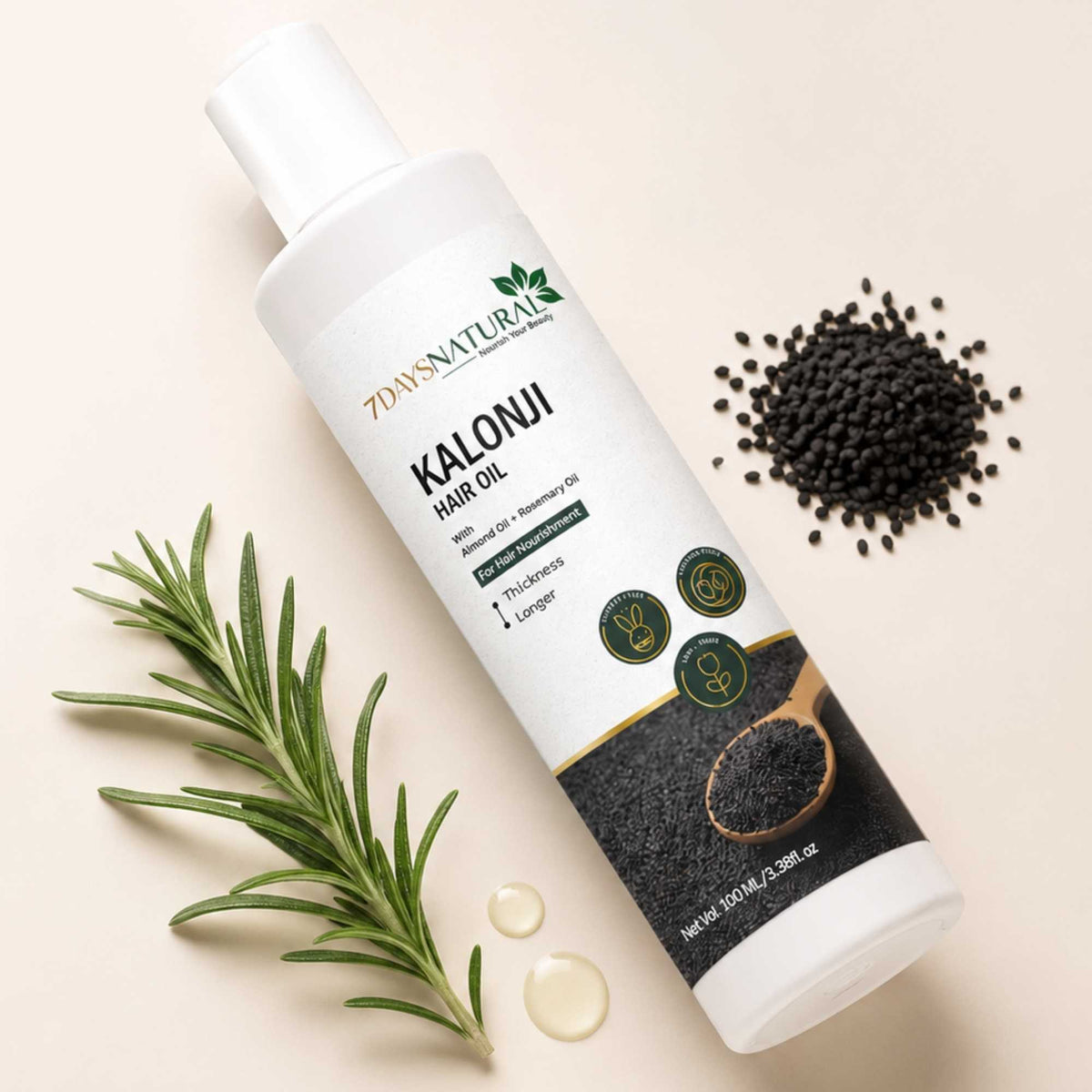 Black Seed Kalonji Oil for Hair Care