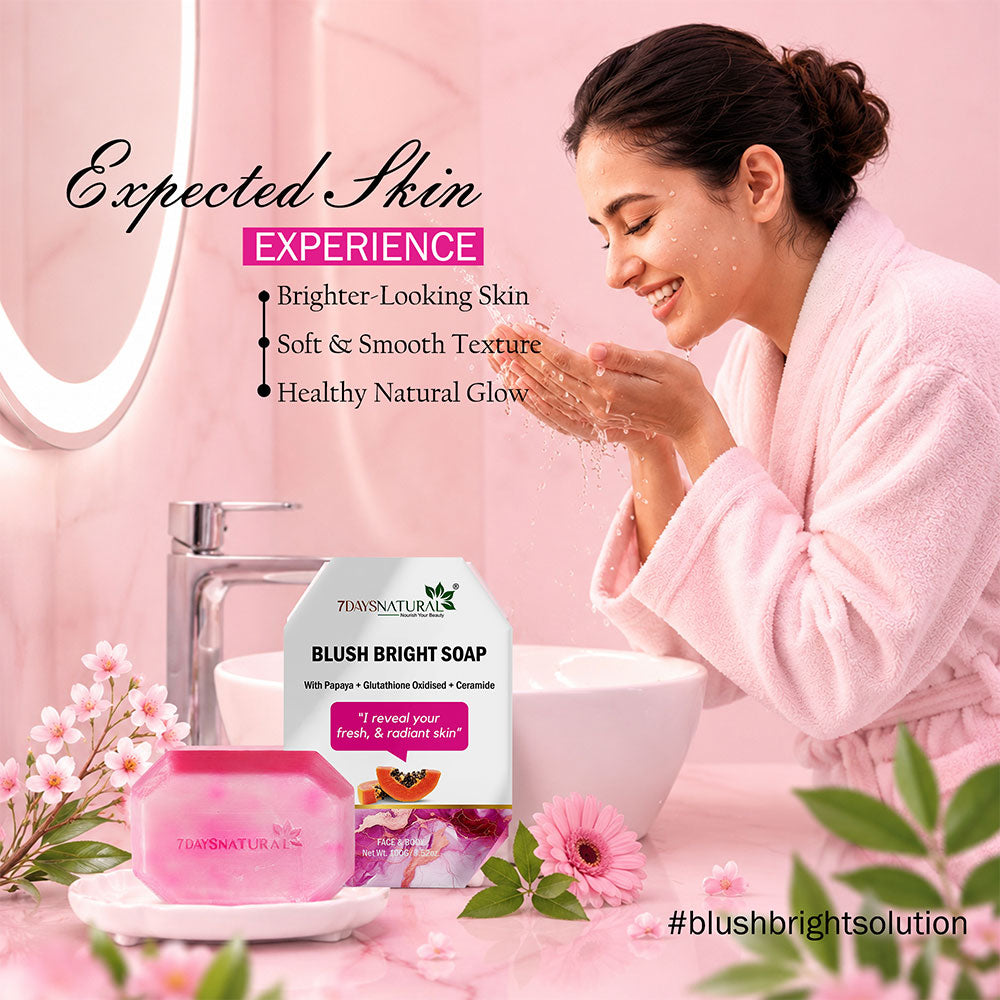 Blush Bright Soap for Everyday Skin Cleansing