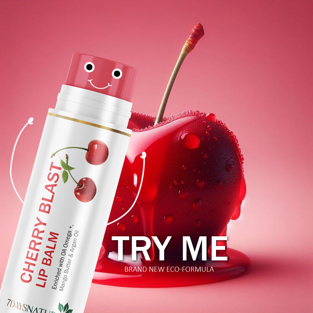Cherry Blast Lip Balm for Soft & Smooth Lips 5g 7DaysNatural 