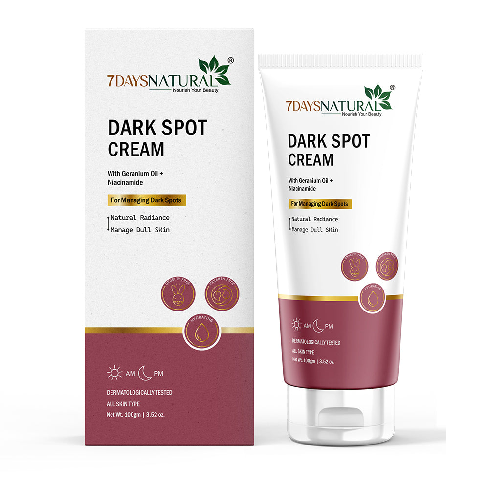 Dark Spot Cream for Pigmentation & Uneven Skin Tone - 7DaysNatural 